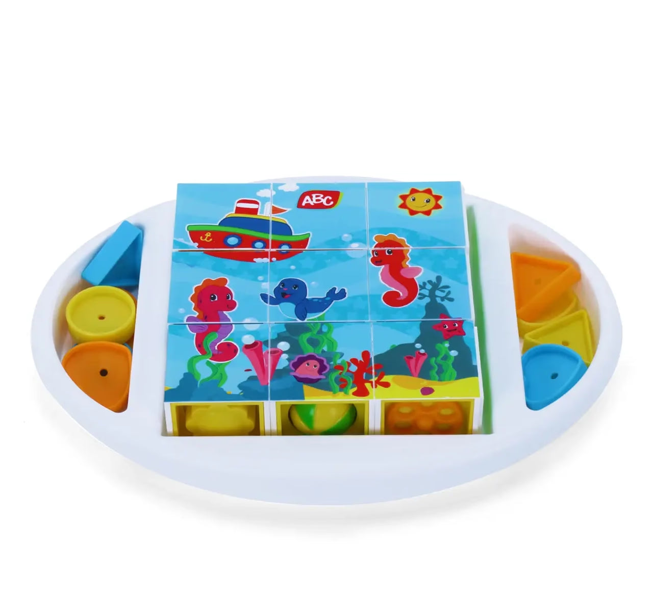 ABC Magicubes Puzzle Sea World Multicolour, 18M+