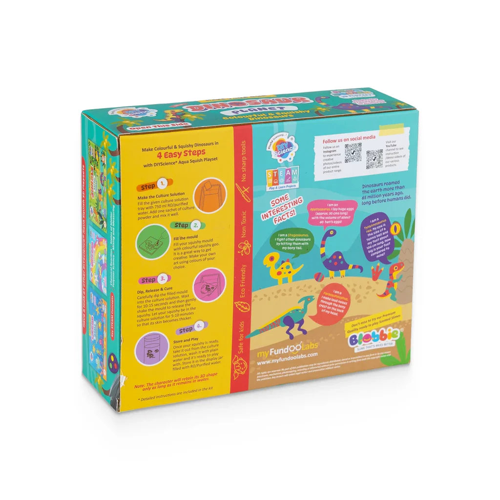 Aqua Squish Dinosaur Planet Kit