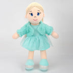 Mirada Huggable Bella Gudiya/Doll Soft Toy for Girls/Kids -42 cm |Cute Cuddle Companion | Washable and Super Soft Fabric Body |Stuffed Plush | Ideal Gift for Rakhi/Raksha Bandhan- Green Jacket