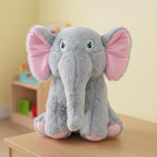 Mirada Elephant Soft Plush Toy | Grey Stuffed Animal for Kids, Boys & Girls | Cute Soft Toys for Kids, Stuffed Animals, Animal Soft Toys, Cuddle Toy, Baby Gift, Birthday Gift, Room Decor Plush | 22cm
