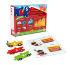 Bloomingo 123 Ride with Animals - Number Puzzle and Math Worksheets, 2Y+