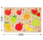 Webby Colorful Fruits Educational, Unisex, 3Y+ (Multicolour)