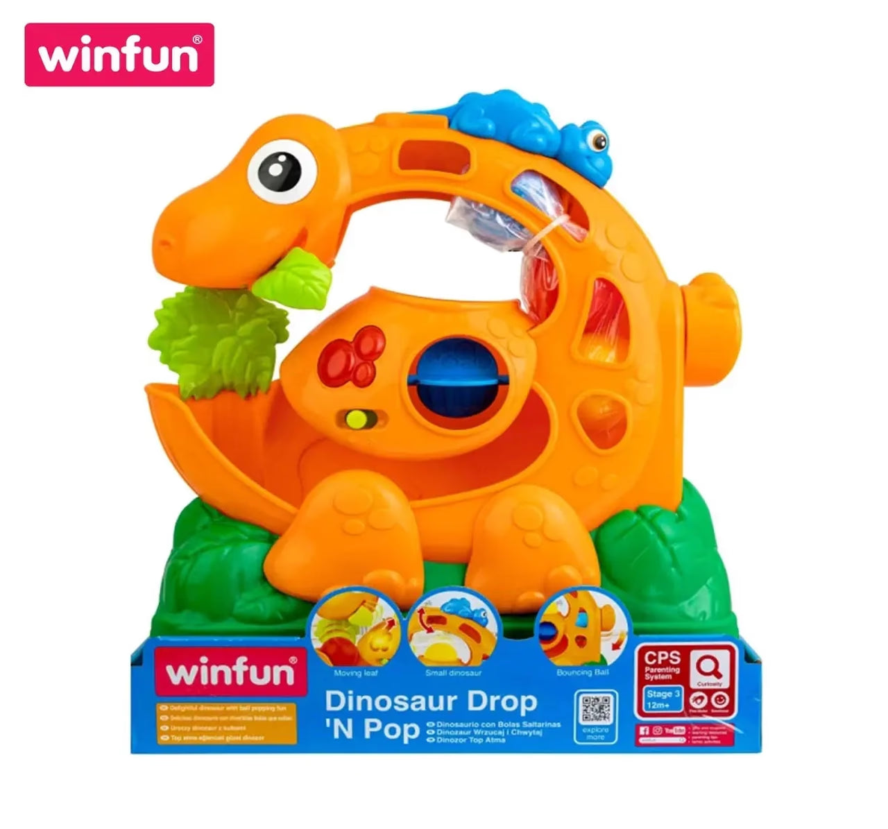 Winfun Dinosaur Popping Fun, 12M+