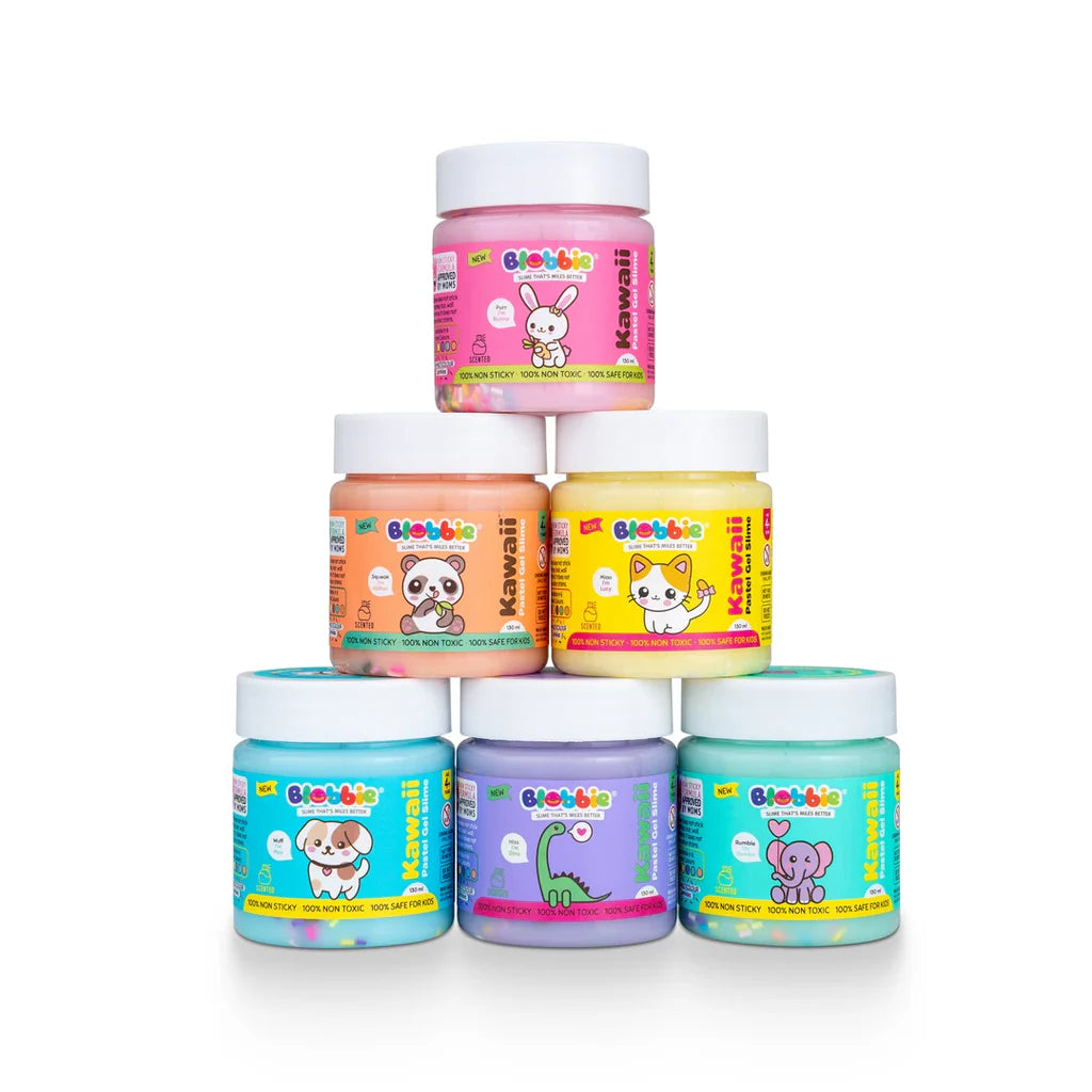Kawaii Pastel Gel Slime (1 Jar)