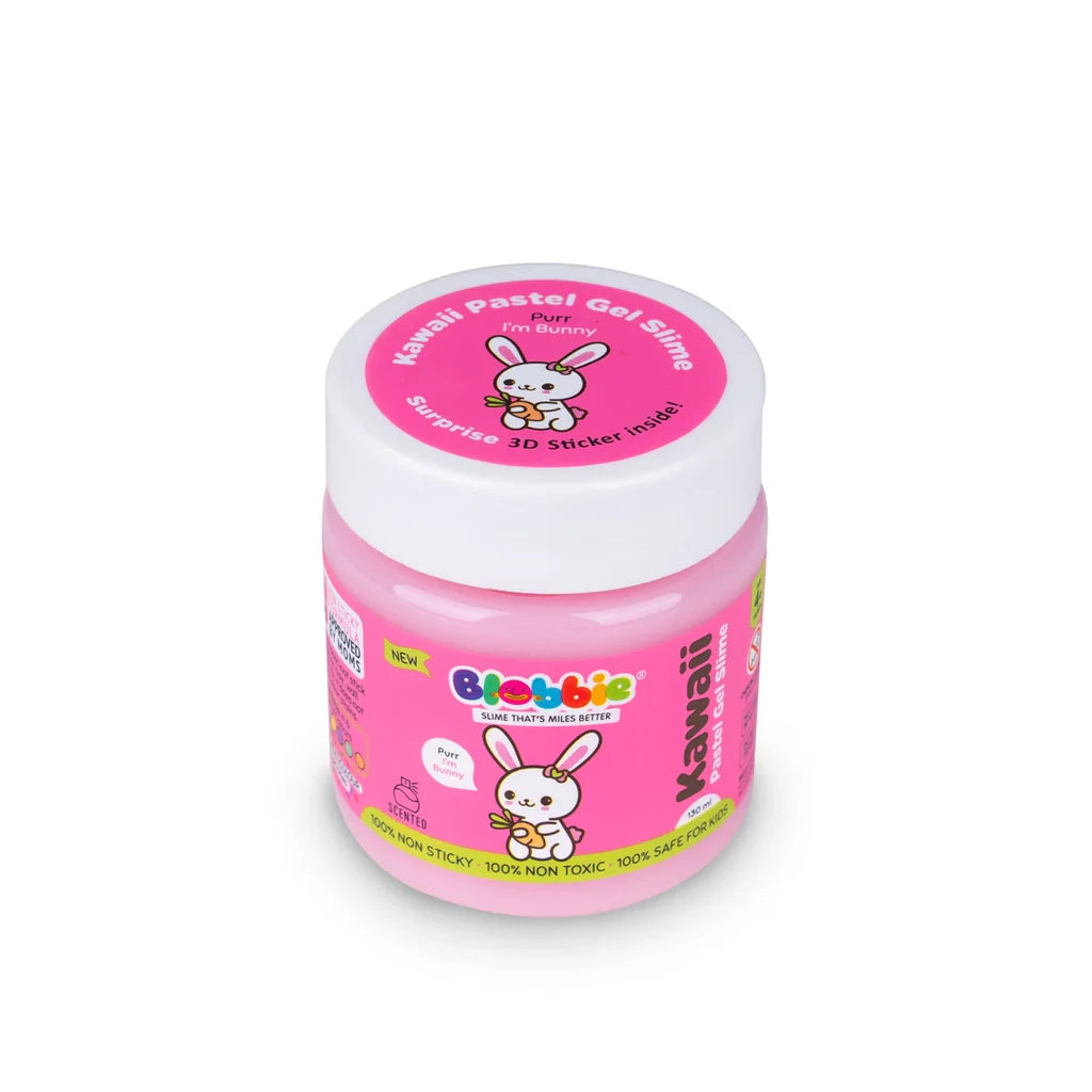 Kawaii Pastel Gel Slime (1 Jar)