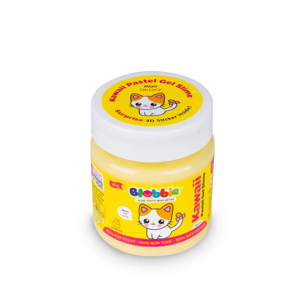 Kawaii Pastel Gel Slime (1 Jar)