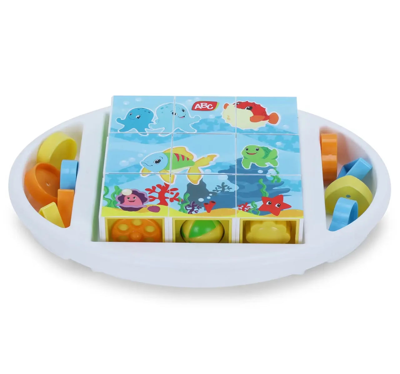 ABC Magicubes Puzzle Sea World Multicolour, 18M+