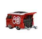 Hot Wheels Premium 80th Anniversary Volkswagen Kool Kombi 1:64 Collectible Van, 3Y+, Multicolour