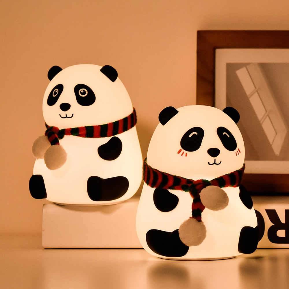 Panda Silicone Lamp ( Random Open Eyes or Close Eyes will come)