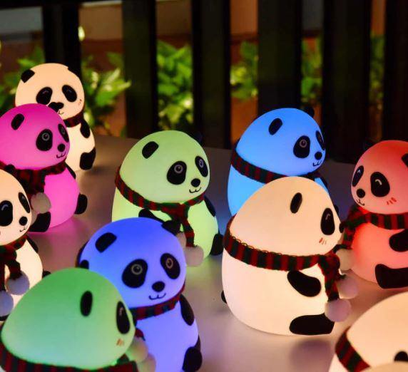 Panda Silicone Lamp ( Random Open Eyes or Close Eyes will come)