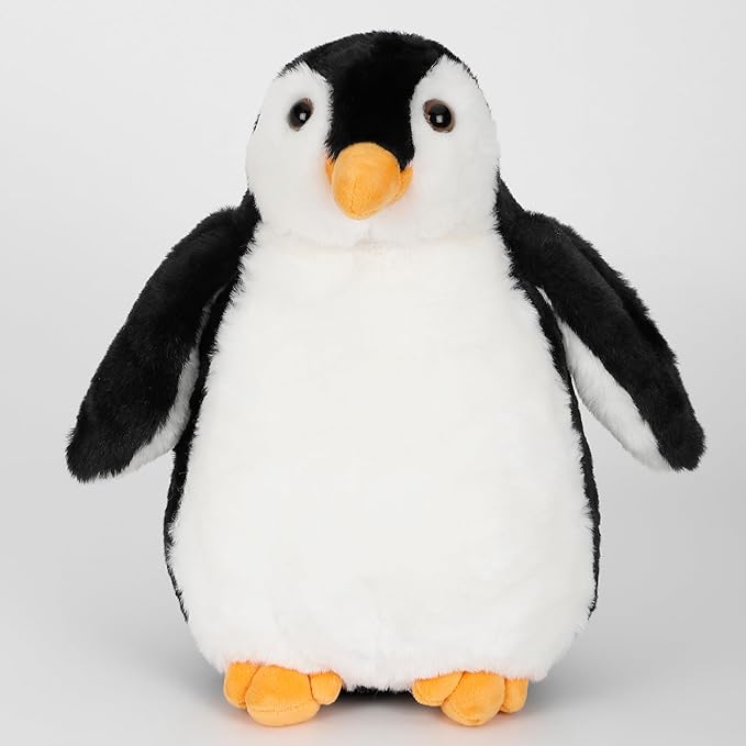 Mirada Cute Large/Big Black Penguin Soft Toy for Girls/Kids | Stuffed Plush Animal | Ideal for Birthdays &amp; Special Occasions - 30 cm