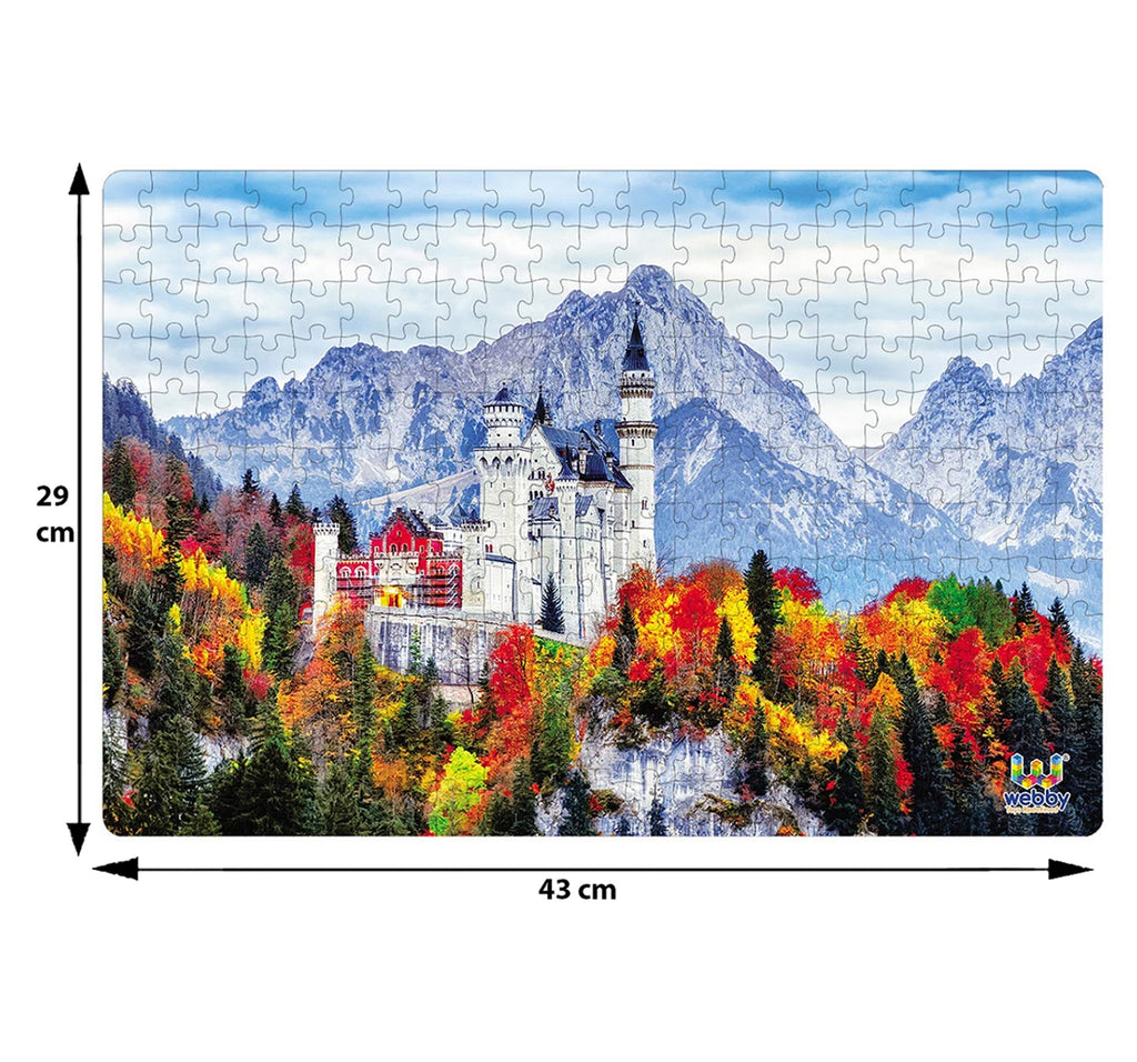 Webby Medieval Castle 252pcs, Unisex, 6Y+ (Multicolour)