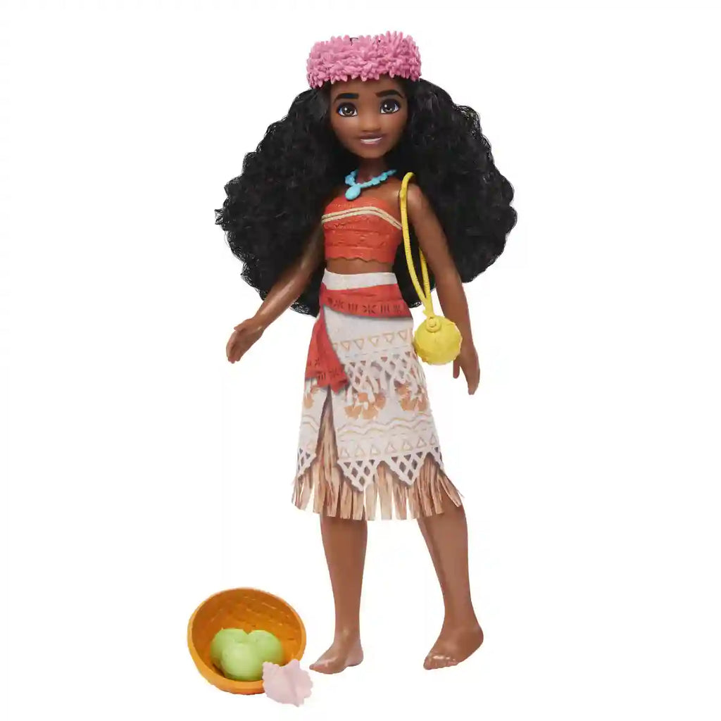 Disney Princess Island Adventure Moana Doll, 3Y+, Multicolour - Disney Princess