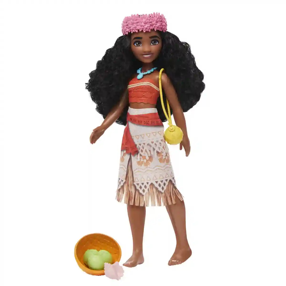 Disney Princess Island Adventure Moana Doll, 3Y+, Multicolour - Disney Princess