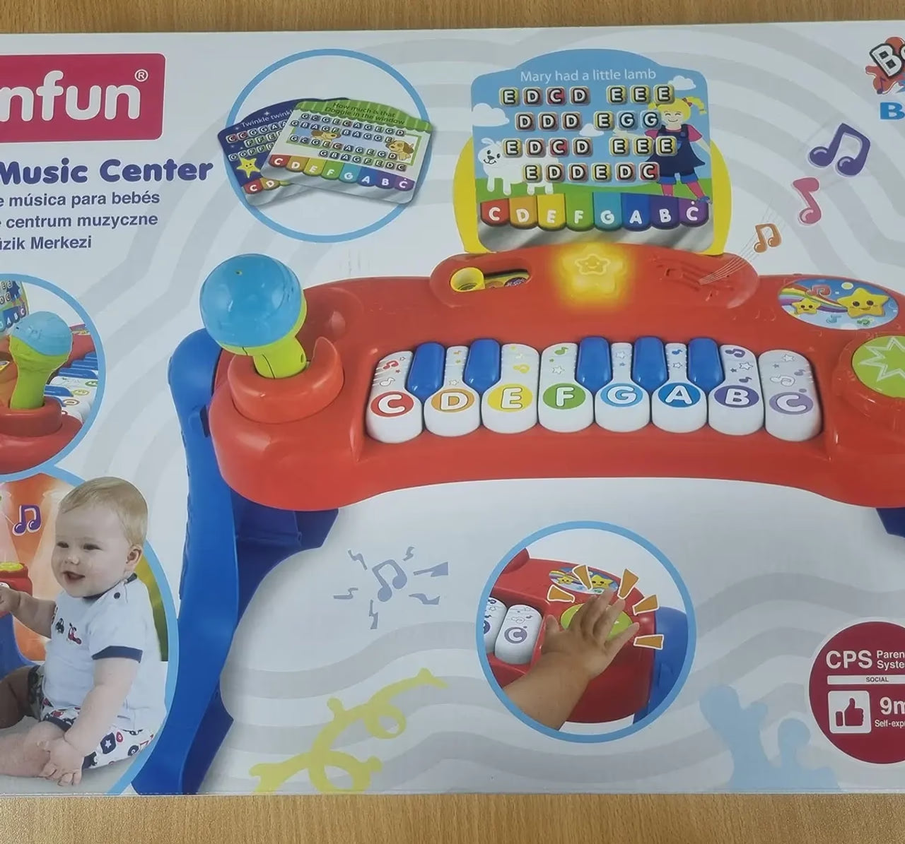 Winfun Baby Music Center, Musical Toy, 9M+
