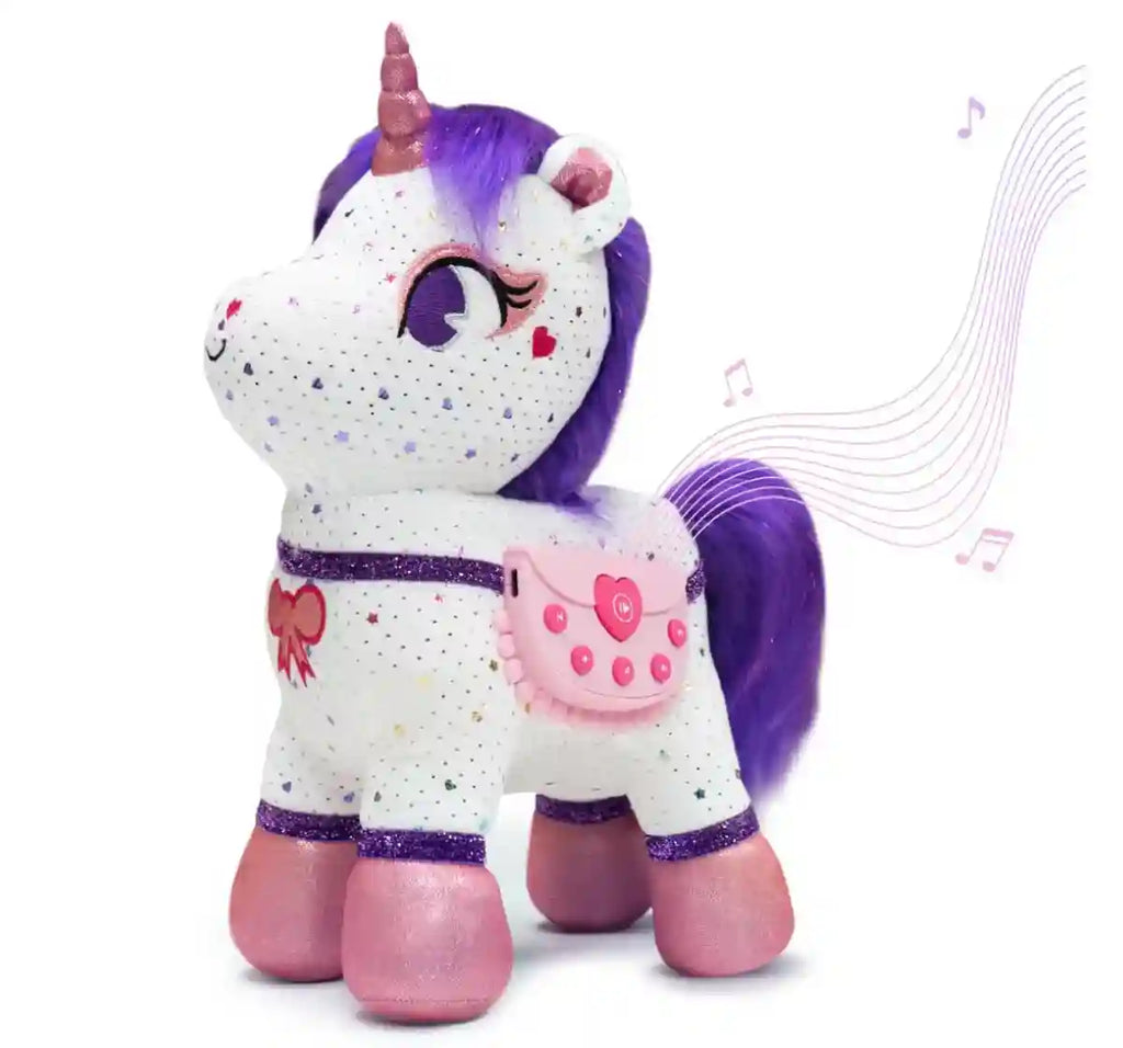 Playshifu Zeezee - The Smart Storyteller Interactive Unicorn Plush Toy, 3Y+ - Playshifu