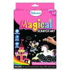 Skillmatics Magical Scratch Unicorns & Princesses, 3Y+, Multicolour - Skillmatics
