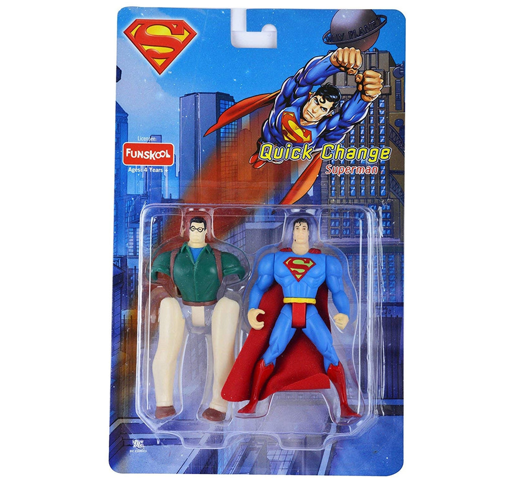Superman Quick Change Superman Action Figure, 3Y+