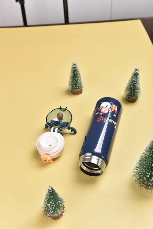 Christmas themed insulated Water Bottle - ( 440ml )