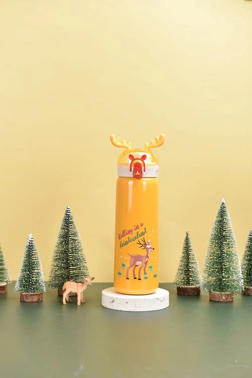 Christmas themed insulated Water Bottle - ( 440ml )