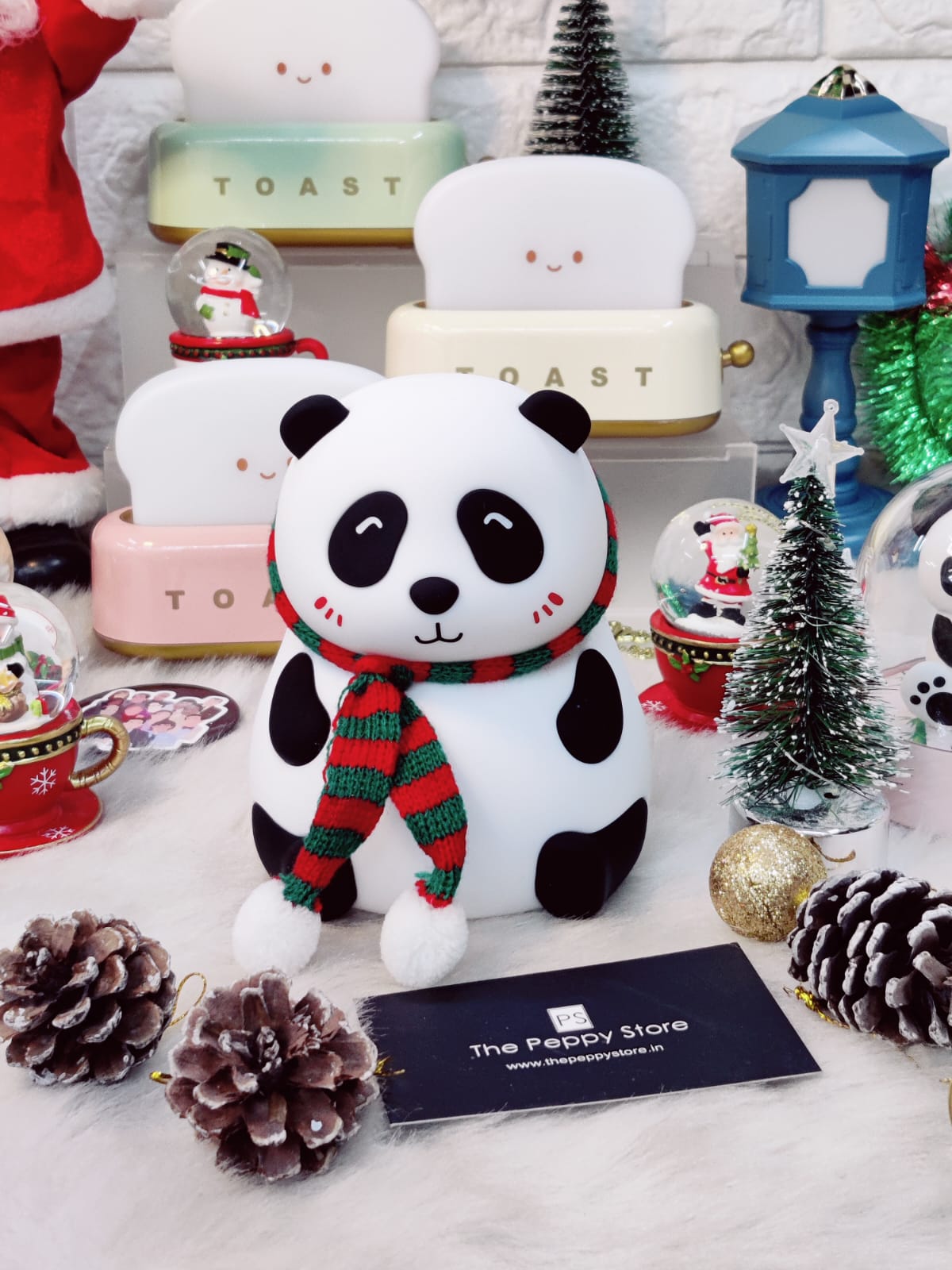 Panda Silicone Lamp ( Random Open Eyes or Close Eyes will come)