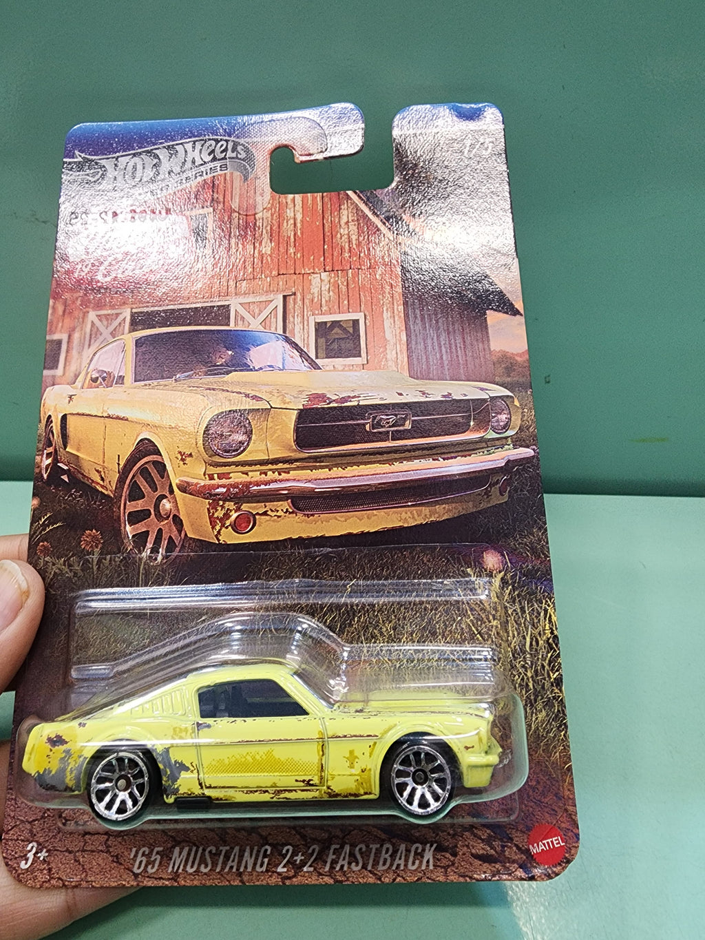 Hot Wheels Premium Vintage Car - 65 Mustang 2+2 Fastback
