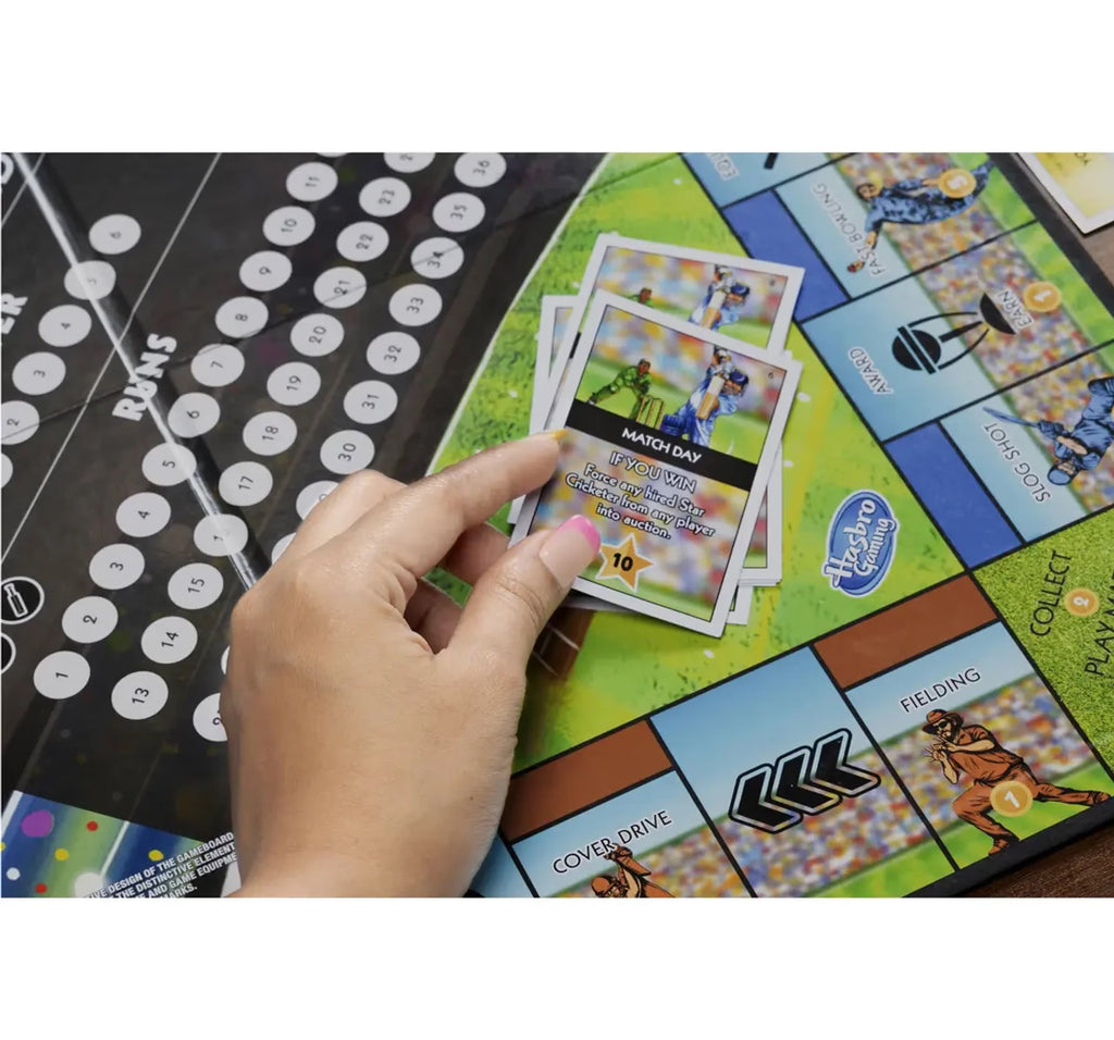 Monopoly Cricket Board Game 2 to 6 Players For Families, 8Y+
