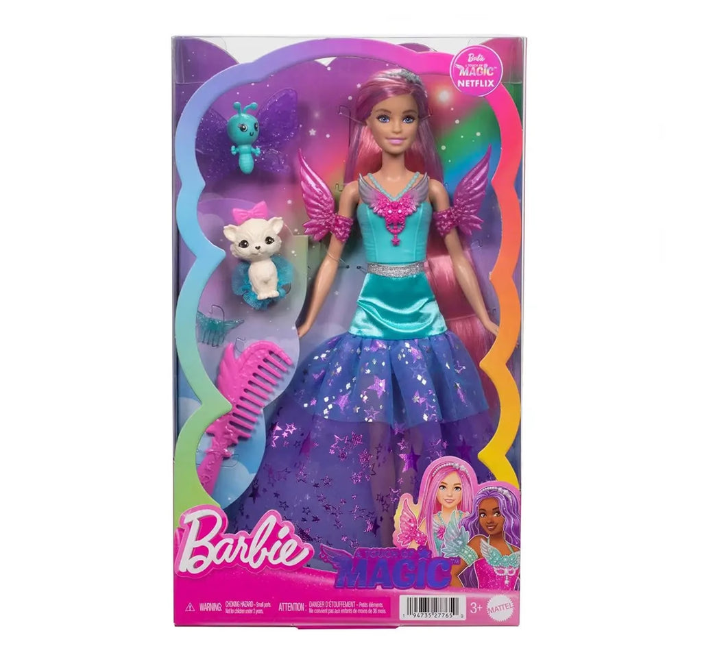 Barbie A Touch Of Magic Co-Lead Doll, Multicolour, 3Y+