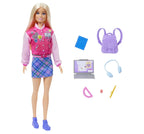 Barbie I Love School Student Doll & Accessories Playset, 3Y+, Multicolour