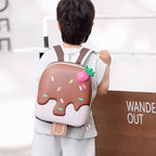 3D Ice-Cream Design Hardshell Backpack for Toddlers
