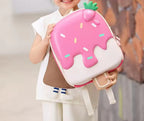 3D Ice-Cream Design Hardshell Backpack for Toddlers
