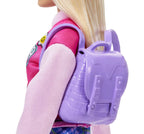 Barbie I Love School Student Doll & Accessories Playset, 3Y+, Multicolour