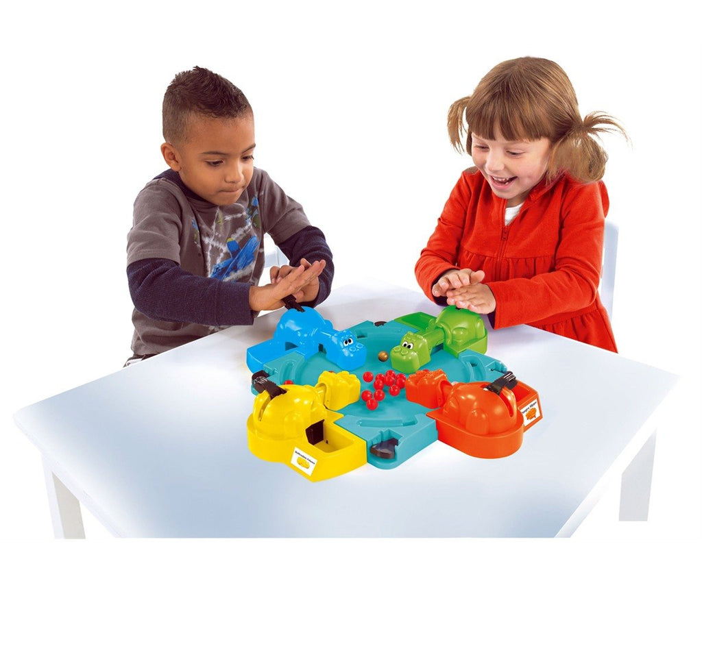 Hasbro Gaming Elefun & Friends Hungry Hungry Hippos Game Games for Kids age 4Y+ - Hasbro Gaming
