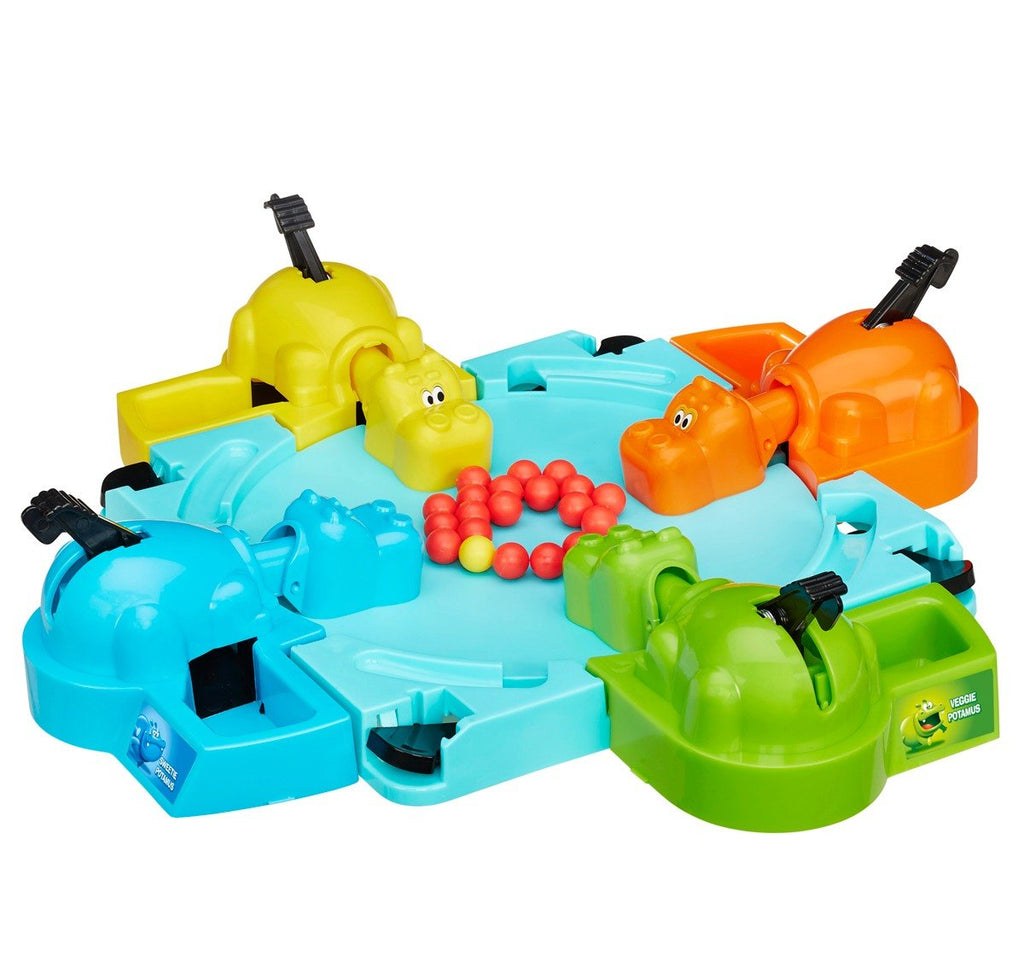 Hasbro Gaming Elefun & Friends Hungry Hungry Hippos Game Games for Kids age 4Y+ - Hasbro Gaming
