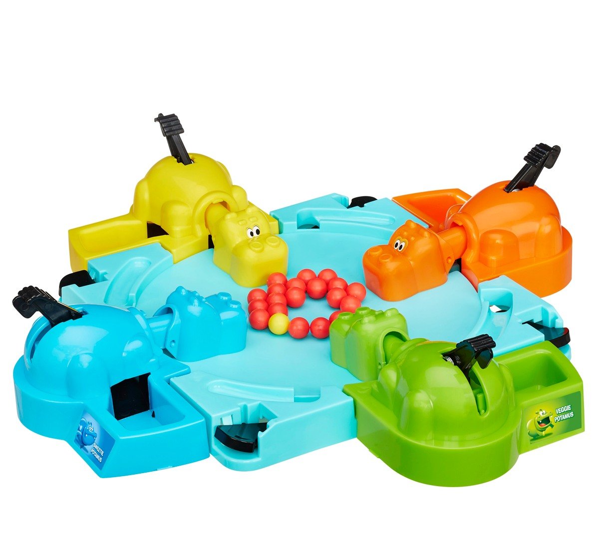 Hasbro Gaming Elefun & Friends Hungry Hungry Hippos Game Games for Kids age 4Y+ - Hasbro Gaming