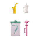 Barbie Baby Doctor Playset with Blonde Doll, Infant Doll, Stethoscope, Thermometer, Oscilloscope, Chart, Blanket & Baby Bottle, Kids for 3Y+, Multicolour - Barbie