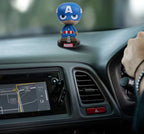 Marvel Captain America Bobble Head Collectible Action Figure, 5Y+