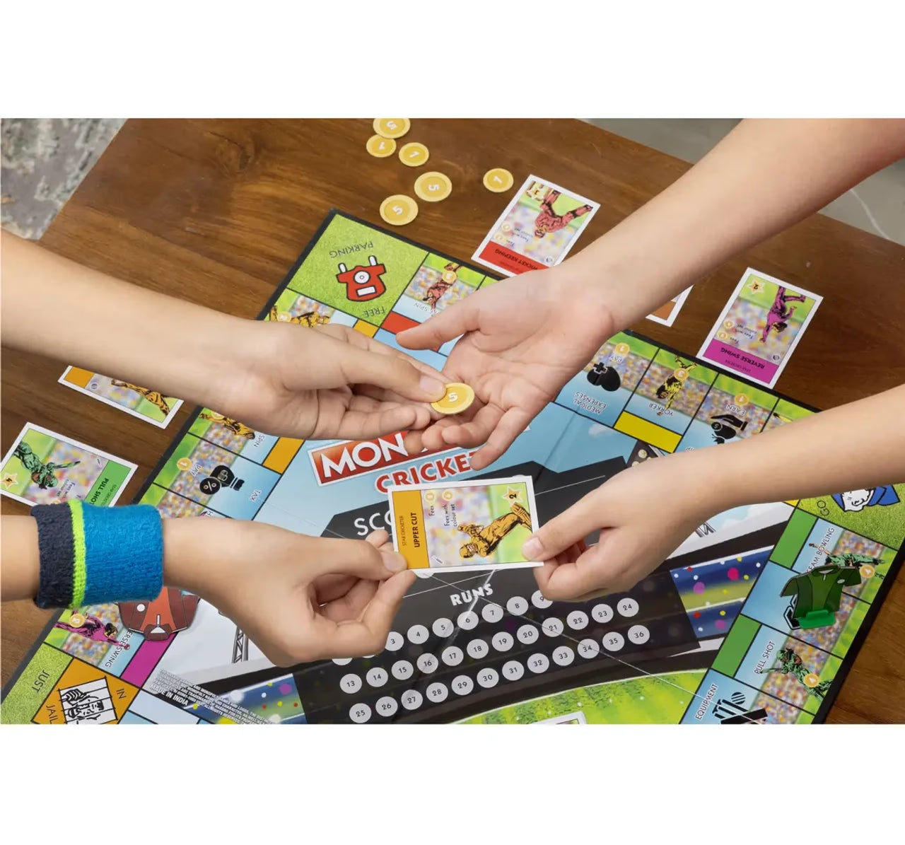 Monopoly Cricket Board Game 2 to 6 Players For Families, 8Y+