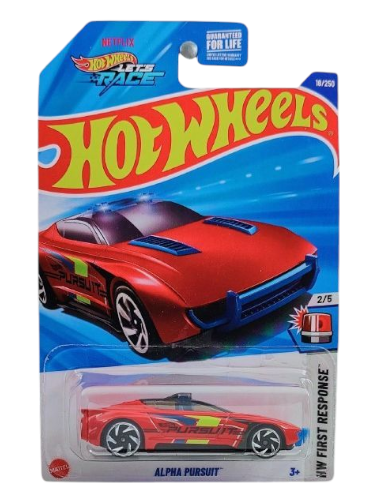 Hot Wheels Alpha Pursuit Imported Mainline 1:64 Scale