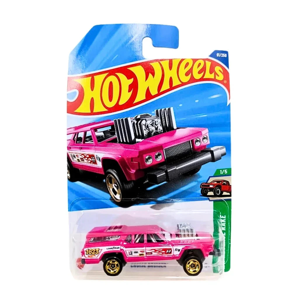 Hot Wheels Cruise Bruiser, HW Reverse Rake 1/5 [Pink] 91/250