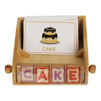 Giggles Match n Learn, Wooden Educational Toy, Learn to Read, Spell and Identify Pictures, Preschool Toy, 3 Yrs+