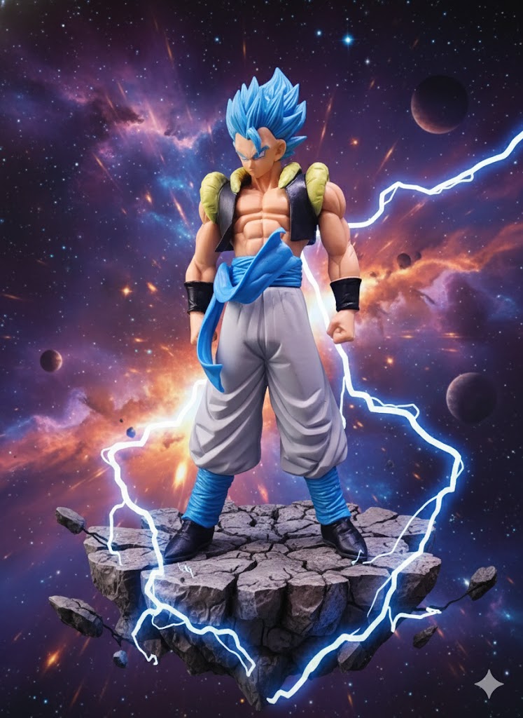 Unleash the Ultimate Power: Premium Super Saiyan Blue & Broly Action Figures Anime Figurine