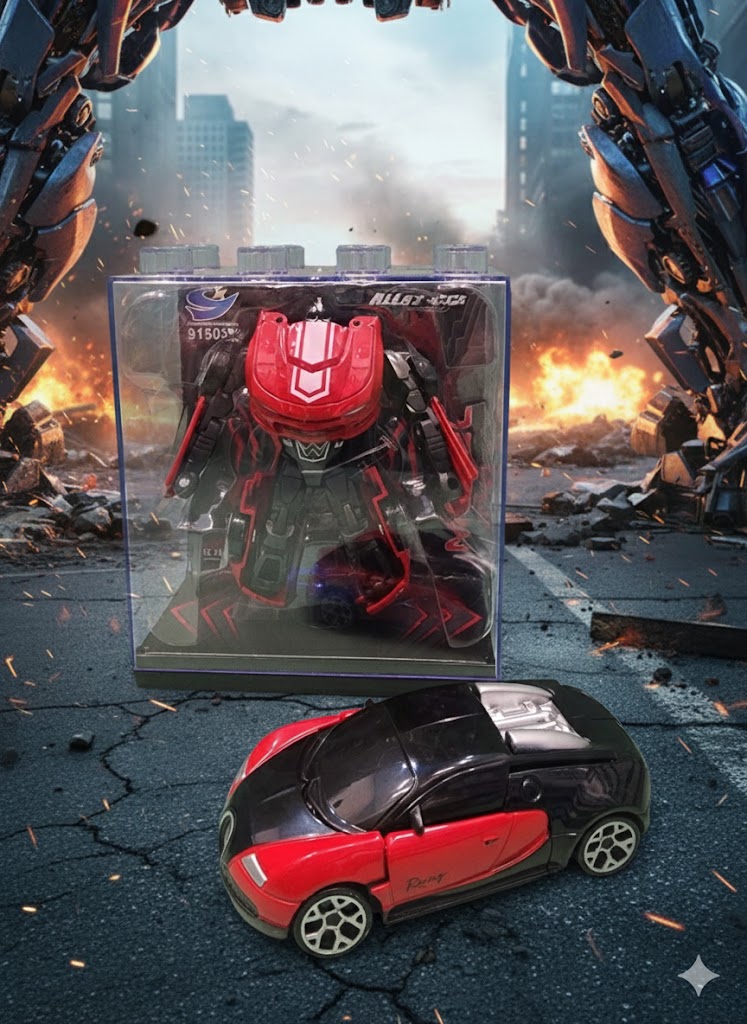 Autobot - Manual Transformer die cast metal car