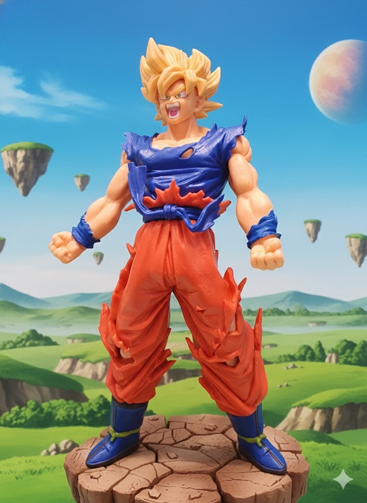 Dragon Ball Super: The Ultimate Saiyan Showdown Figurine
