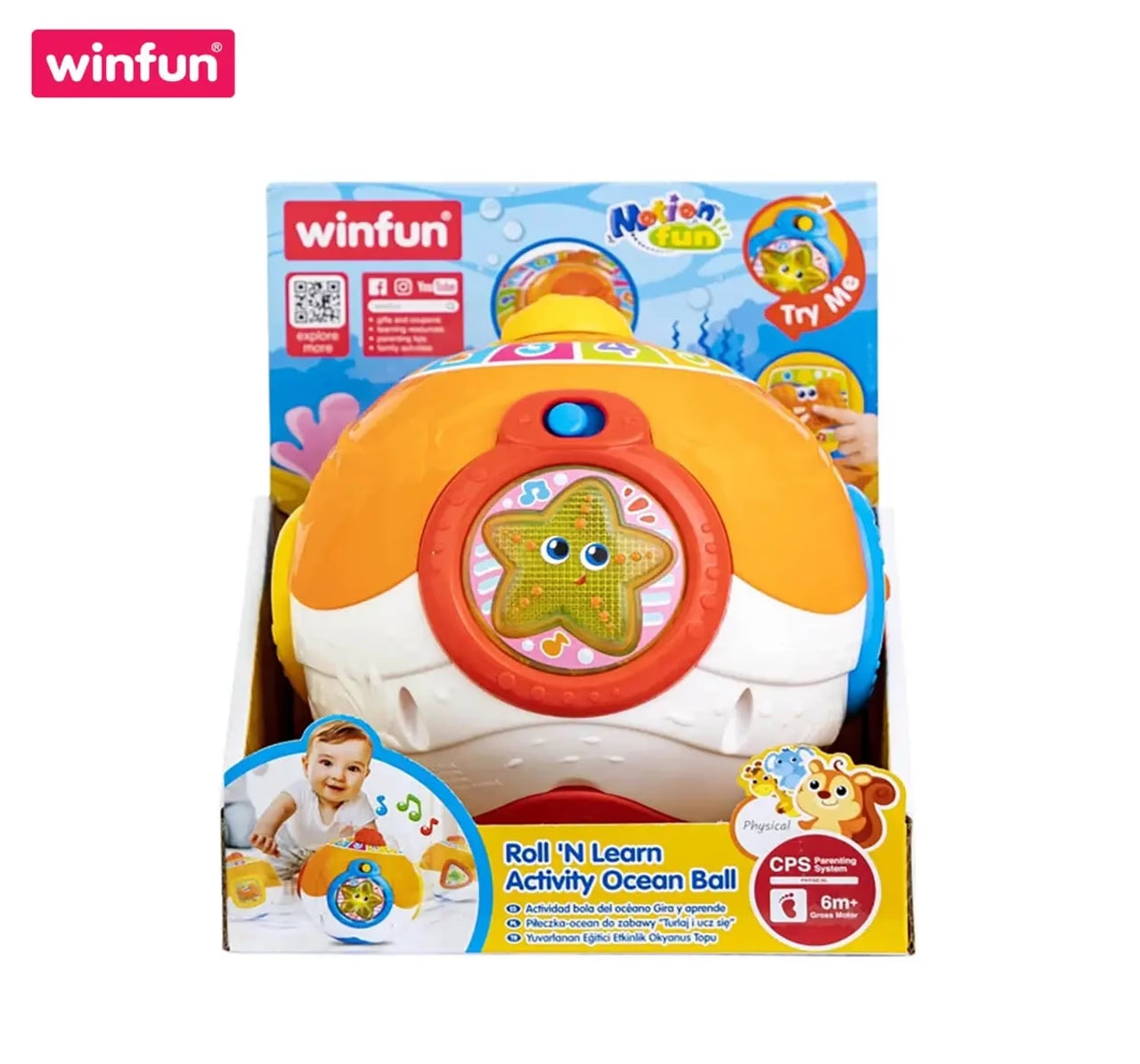 Winfun Activity Ocean Ball, 9M+